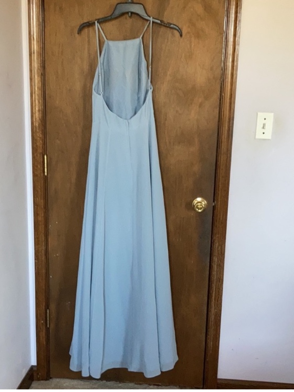 Celebrate db studio long gown w slit evening wedding event prom dress size 6 - Picture 13 of 16